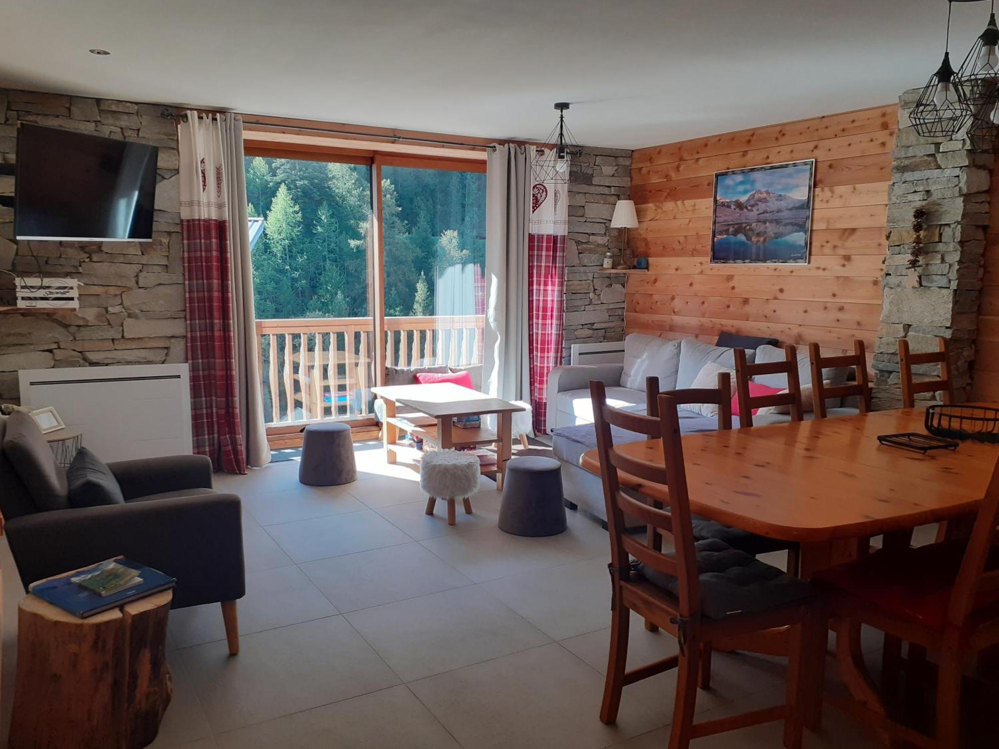Appartement Chaleureux Avec Wifi De 10 Personnes A Val-Cenis Lanslebourg-Mont-Cenis Zewnętrze zdjęcie